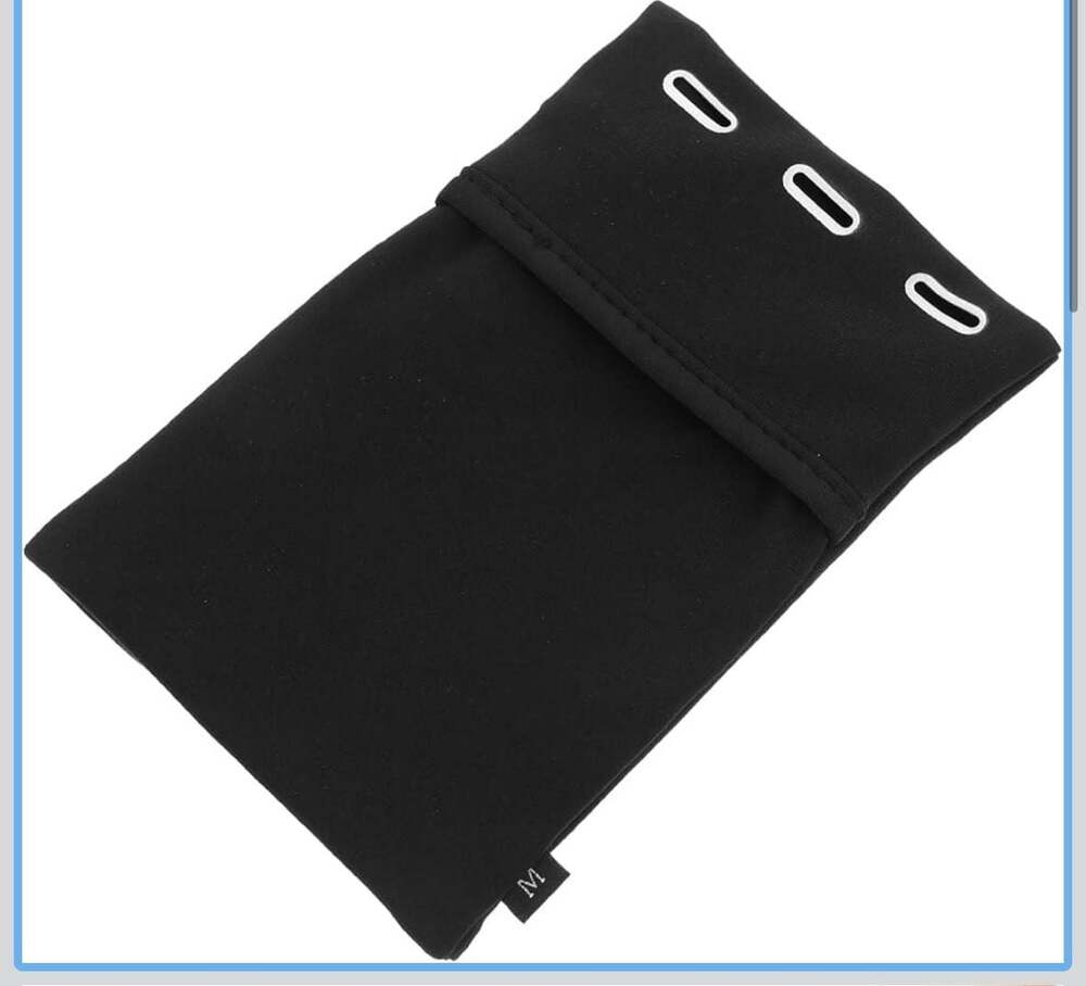 Sports Phone Armband Running Arm Bag with Zipper and Headphone Hole Size M